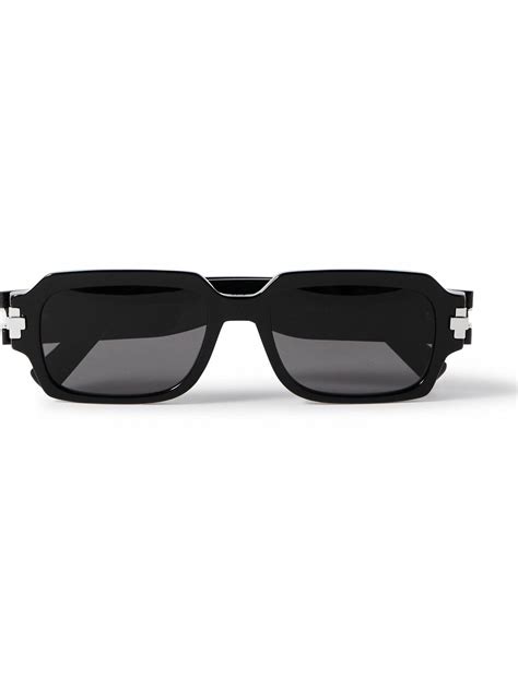 diorblacksuit xl s1i square-frame acetate sunglasses